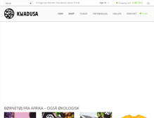 Tablet Screenshot of kwadusa.com